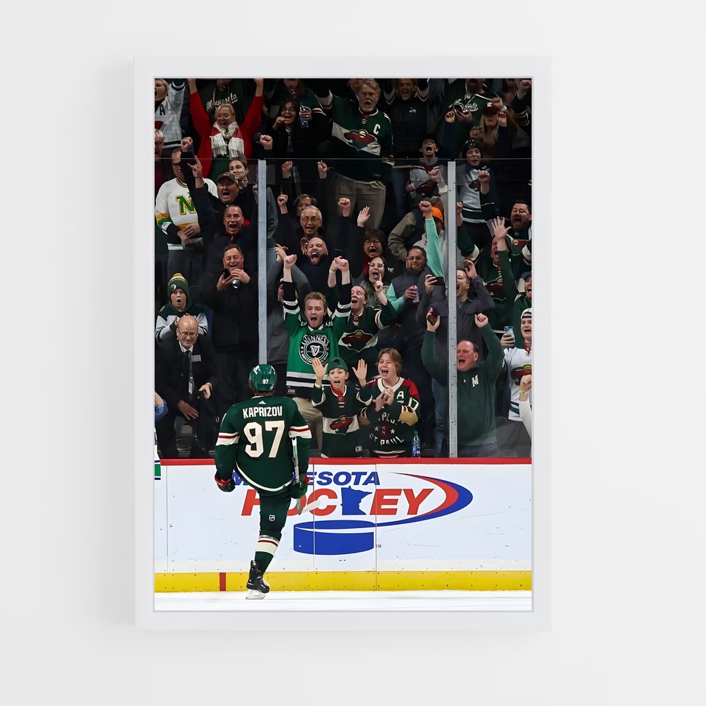 Poster Victorieuses des Jets – affiche Hockey sur glace (vue 3)
